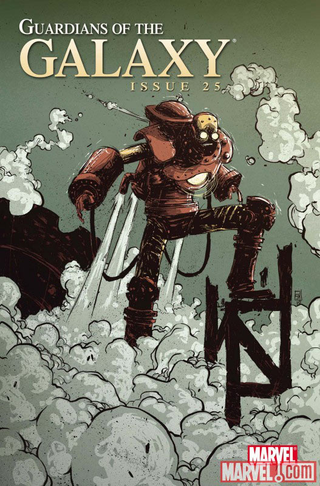 Illustration for article titled Shogun And Caveman Iron Men Suit Up For Time-Traveling Armor Wars